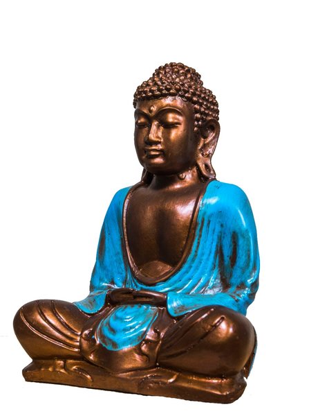 Statueta Golden Meditating Buddha, M