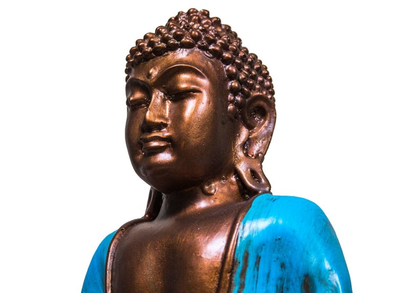 Statueta Golden Meditating Buddha, M